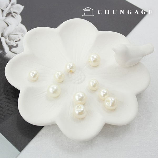 真珠ボタン 5個 ヴィンテージ金具コート ジャケットボタン 真珠丸 10mm