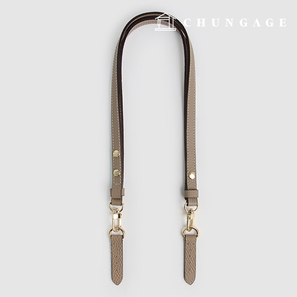 バッグストラップツーウェイレングスレザーハンドルベージュパターンプレゼント42858
