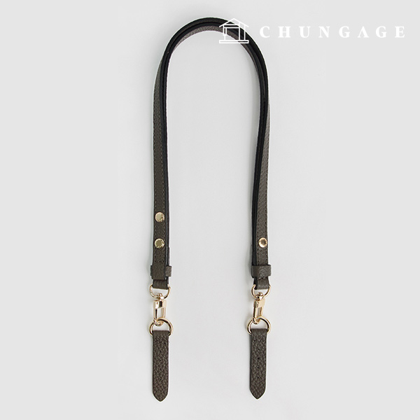 バッグストラップツーウェイレングスレザーハンドルフェイルグレーパターンプレゼント42854