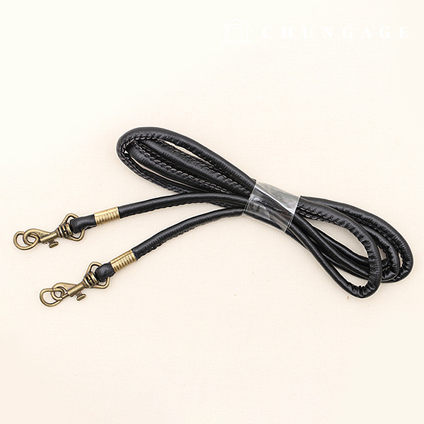 バッグストラップロングクロスハンドルブラック65305