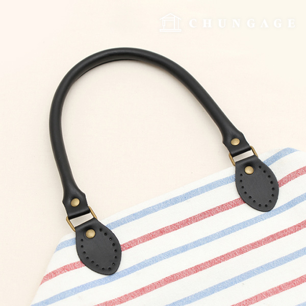 バッグストラップシンプルモダンレザーハンドルブラック65225