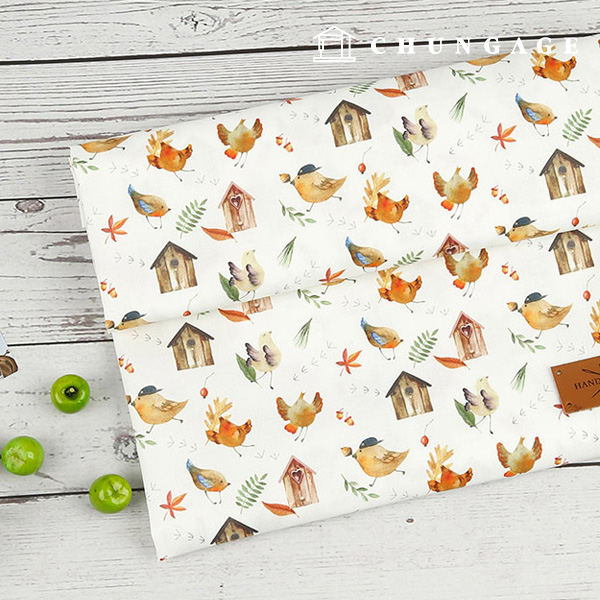 環境にやさしい抗菌抗炎症団E-DTPコットン20カウントキャビンバード