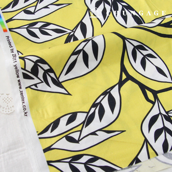 綿生地 汚染 DTP 20 カウント 平織り ハッピーツリー