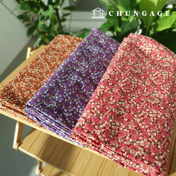 コットン生地 コットン20カウント 平織り広幅小国2種