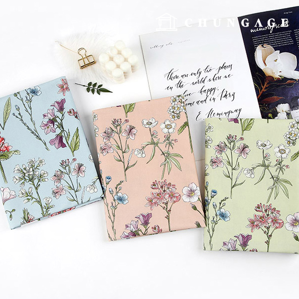 環境にやさしい抗菌抗炎源団E-DTPコットン20カウント春の歌3種