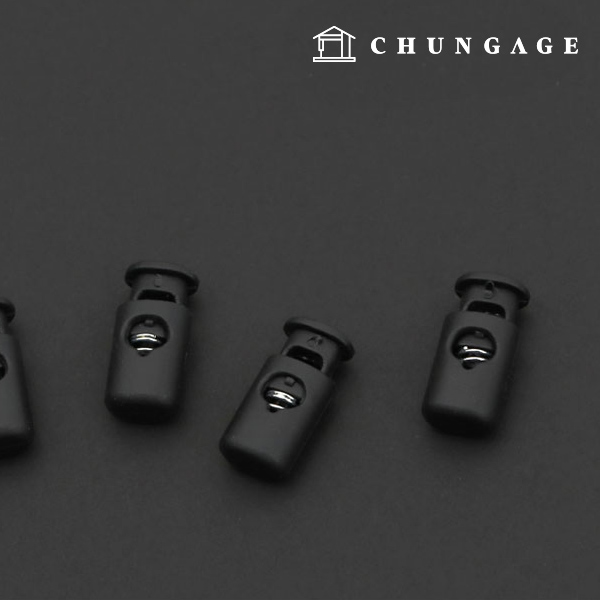 衣類ストッパーストラップ調節日付ストッパー無光モダン平たい黒1球中58756