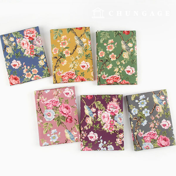 環境にやさしい抗菌抗炎源団E-DTPコットン20カウントフローラルバード6種