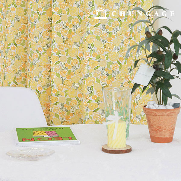 リネン生地 コットンリネン 11 カウント 環境にやさしい E-DTP 綿麻広幅 ローズフォーエム MLJP1312