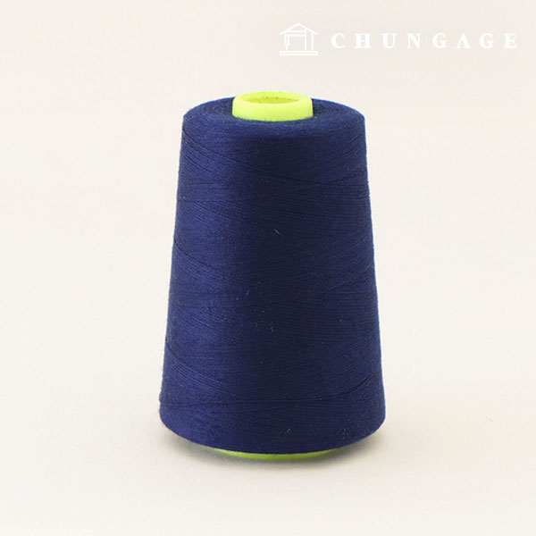 オーバーロックルームミシンミシンルーム40カウント2合スマート縫製ネイビー73276