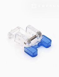 家庭用ボタン掛け押え足ミシン部品素材ワンタッチN002 49077