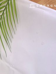 防水布オックスフォード生地ラミネート無地千白紙