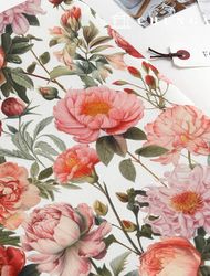 環境にやさしい抗菌抗炎症団E-DTPコットン20カウントカントリーブルースローズ