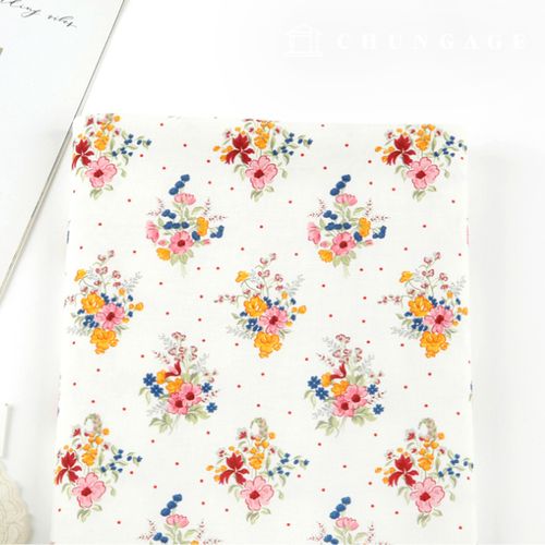 環境にやさしい抗菌抗炎症団E-DTPコットン20カウントシャルマンブーケ