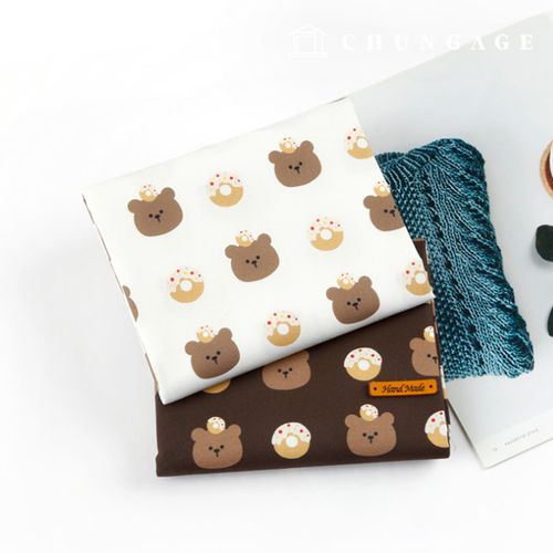 環境にやさしい抗菌抗炎源団E-DTPコットン20カウントベアドーナツ2種