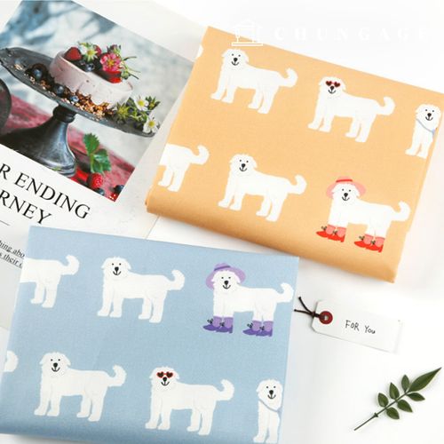 環境にやさしい抗菌抗炎症団E-DTPコットン20カウントダンディドッグ2種