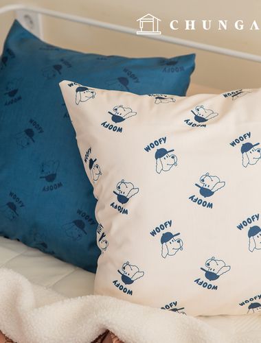 コーデュロイ生地 スパンザンゴルデン 16W コーデュロイ生地動物 広幅 冬生地 ウッピー子犬 4種