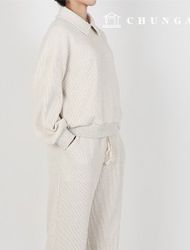 服パターン服を作る男女共用上下のズボンセットカラーマンツーマンジョガースタイルP1688