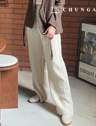 服のパターン女性のウエストラップパンツの服を作る服パターンP1634