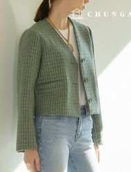 服パターンシンプルカラーなしの女性ジャケット服作り服パターンP1683