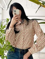 服パターンきれいな女性のシャツ服を作る服パターンP1609