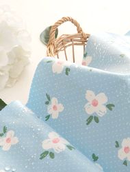 防水布ラミネート 防水布 花柄フラワー TPU 空ピクニック