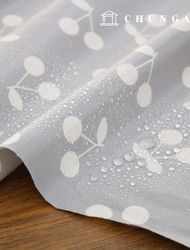 防水布ラミネート防水布花柄フラワーTPUフェイルスプリング