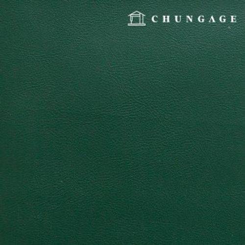 クリスマス人工皮革生地プレーンレザー生地環境にやさしい合成皮革生活防水布シンプレッダーディープグリーン1ヤード