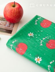 防水布 花柄 花 果物 ラミネート 防水布 TPU ハグミ