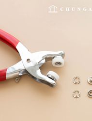 可視トートパンチ とげトットボタン機構