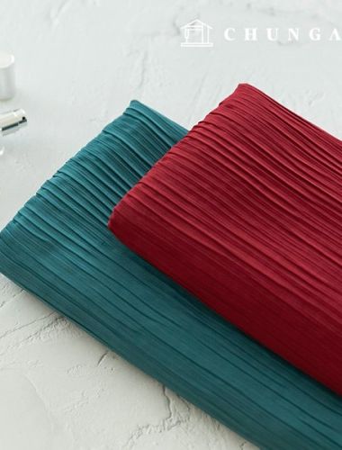 プリッツ生地ポリ衣類生地ローエ2種