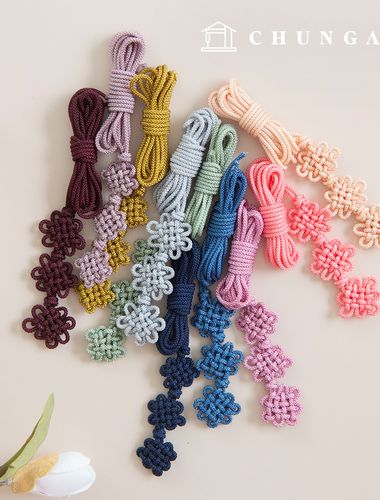 伝統結び目3段菊結び目10種