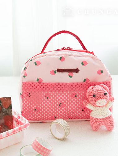 防水布 DTP 防水布 広幅パターン生地 ピンクベリー W116