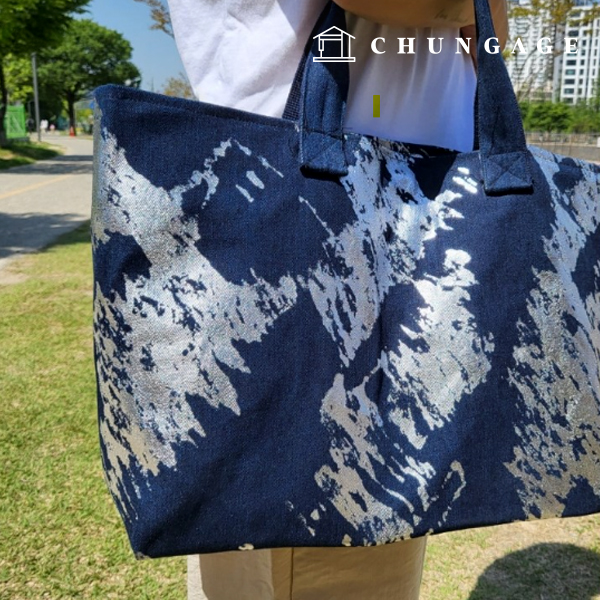 デニム生地ジーンズ生地 広幅生地 正面10カウント