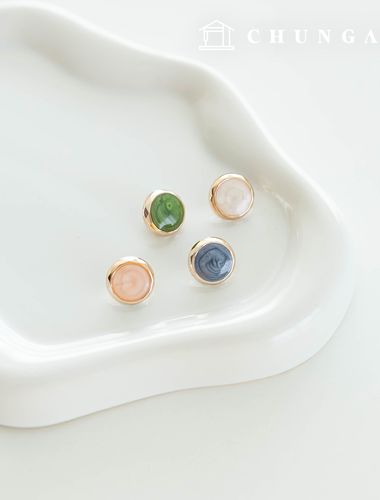 カラー高級レジンサークルボタン服を作る