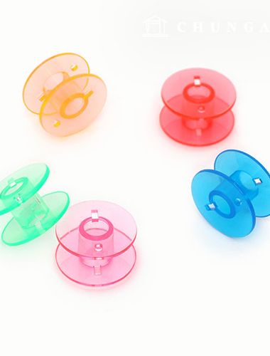 家庭用ボビンプラスチックブックアルカラーミックス5個入り76359