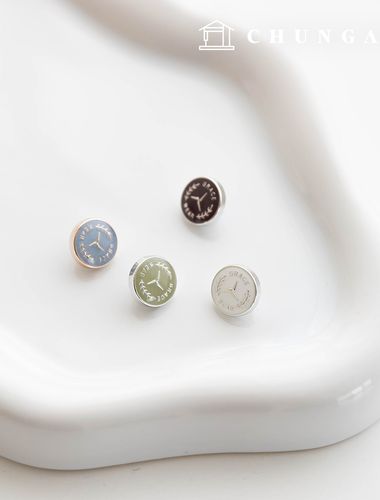 グレース円形飾り金属ボタン服を作る