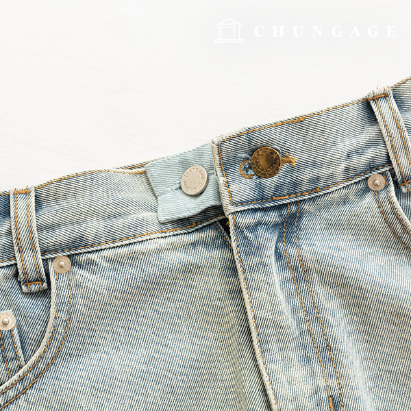 魔術ボタンパンツウエスト伸ばし減らすデニム修理カチカチデニムタップ4種