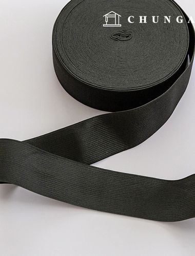 バギーストラップウエストバンド22ヤードロールパンツストラップ鉛筆ゴムストラップ高弾力25mm