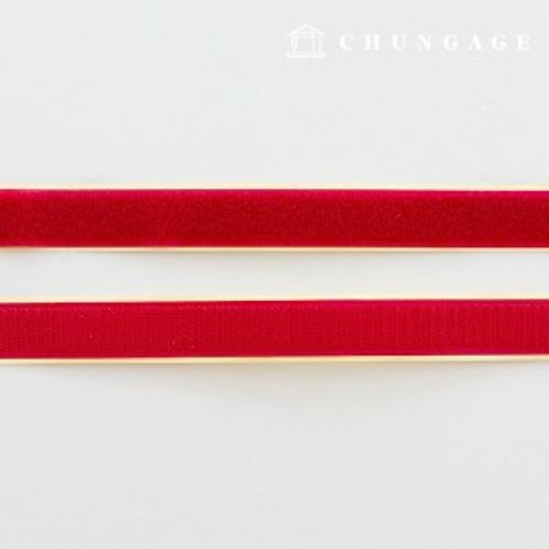 マジックテープ付き25mm接着用ベルクロテープ1ヤード両面セットレット