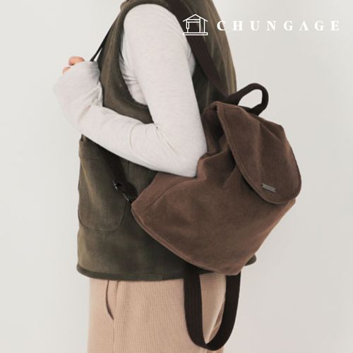 パタンレディースバックパックコーデュロイカバン小道具作りP1862