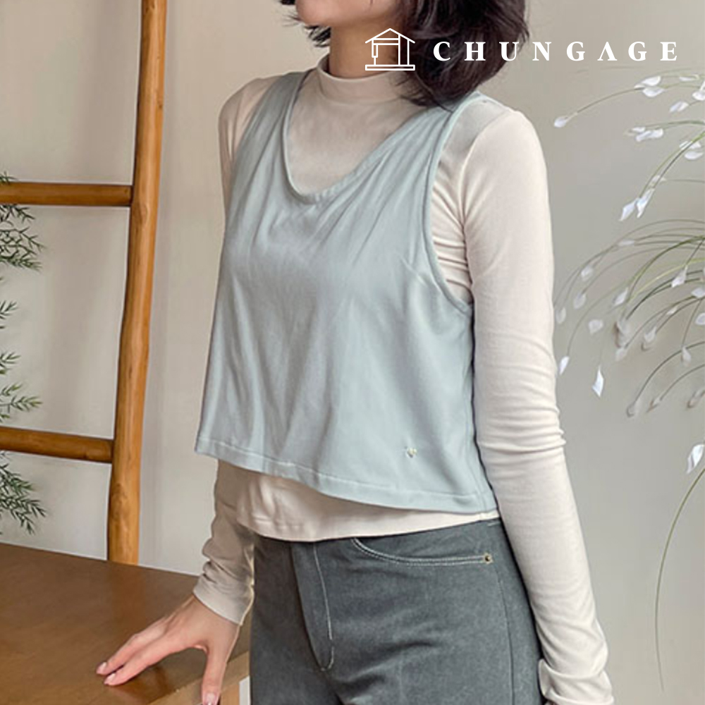 パタンレディースティーシャツスリーブレスセット服作り P1846