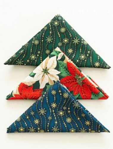 クリスマス生地パッケージ彫刻布コットン40カウントティンスル3種パック159