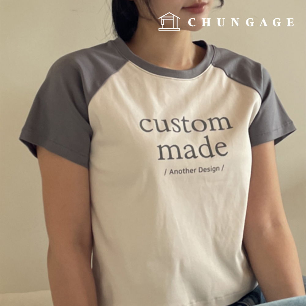 パタン女性イージー配色レグランティーシャツ服作り P1830