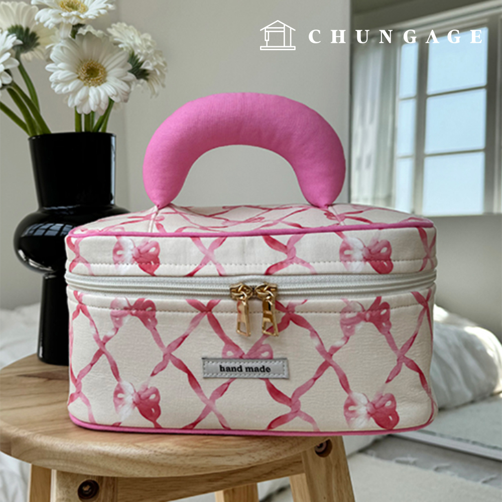 パタンハンドルポイント配色ポーチ 小物作り P1805