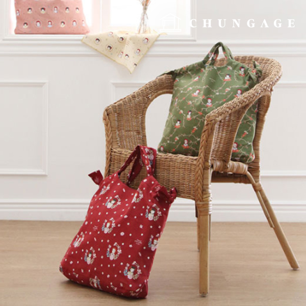 パタンリボンエコバッグ カバン小物作り P787