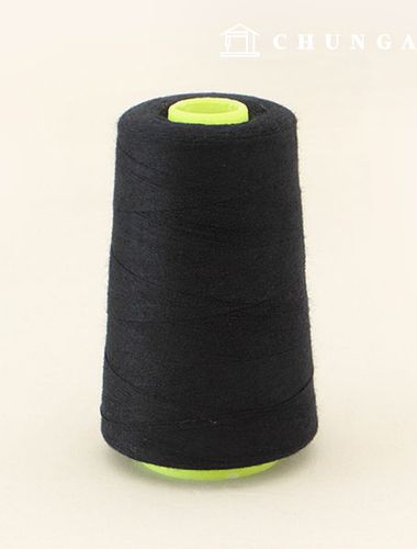 オーバーロックルームミシンミシンルーム40カウント2合スマート縫製ブラック32355