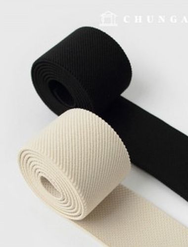 パンツウエストバンドダイアグナルラバーストラップ40mm