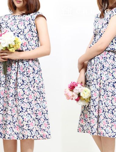 パタン女性バカンスワンピース服作り P459