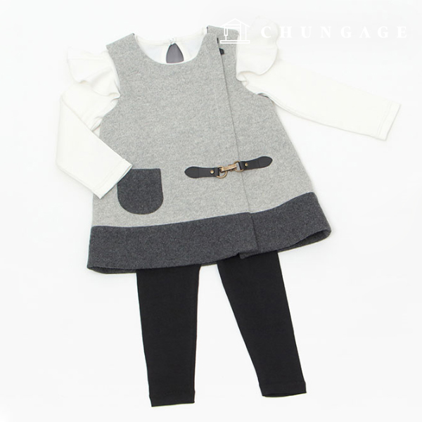 パタン子供ワンピース服作り P512