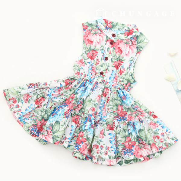 パタンキッズシャツワンピース服作り P443